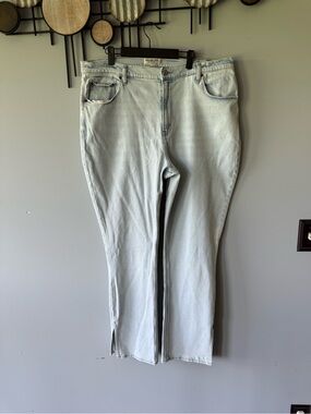 Abercrombie & Fitch Light Blue Straight Leg Jeans